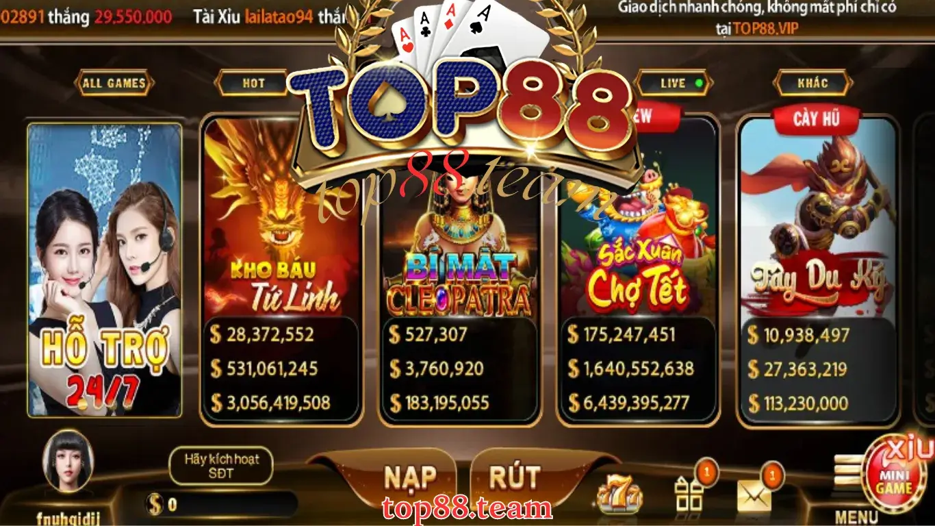 Tổng hợp những kinh nghiệm chơi Slot Top88 Tổng hợp những kinh nghiệm chơi Slot Top88
