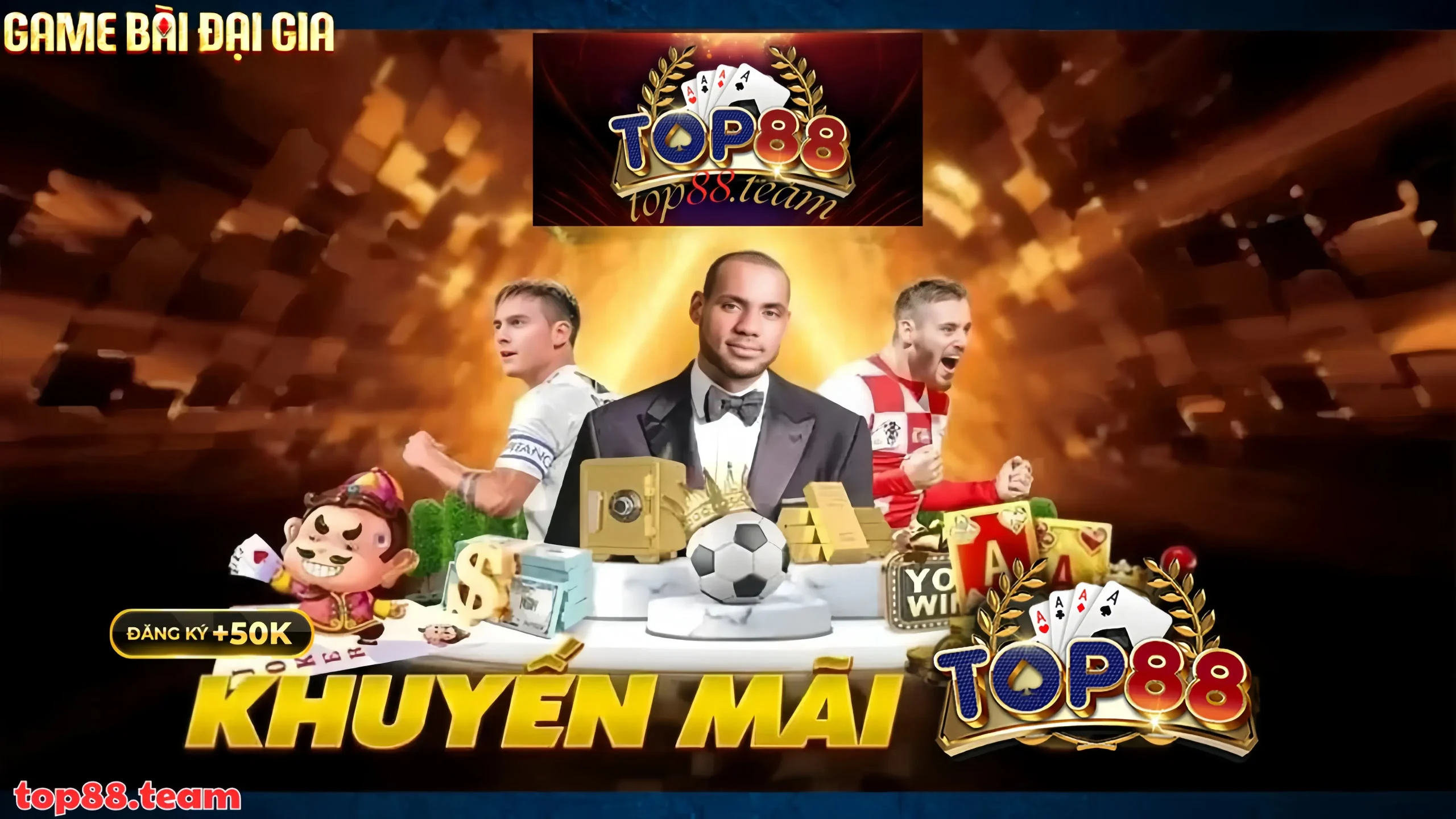 Tổng hợp nhiều khuyến mãi Top88 hấp dẫn dành cho game thủ Tổng hợp nhiều khuyến mãi Top88 hấp dẫn dành cho game thủ